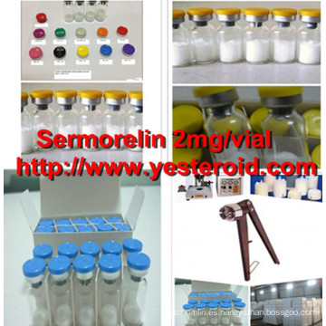 Péptido antienvejecimiento Sermorelin / Sermorelin Acetate 2mg / Vial